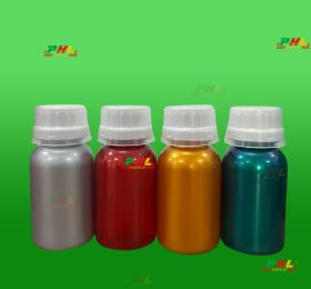 Chai Nhựa PET Giả Nhôm 100ml ø33mm Tròn Trơn 