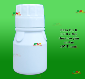 Chai 50ml tròn 3c ø32mm