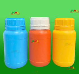 Chai HDPE/COEX 250ml 300ml ø50mm Tròn 2 Gờ